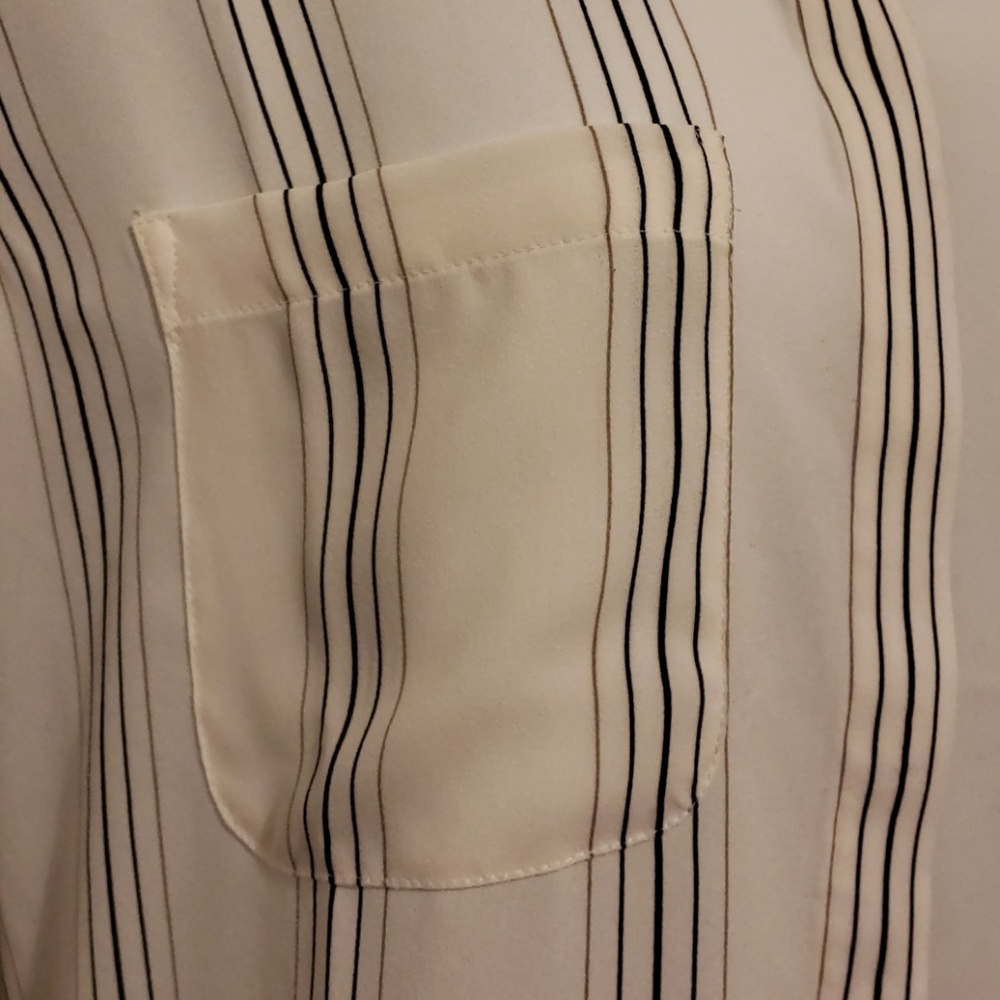 💖LOFT long sleeve collared blouse - Picture 2 of 5